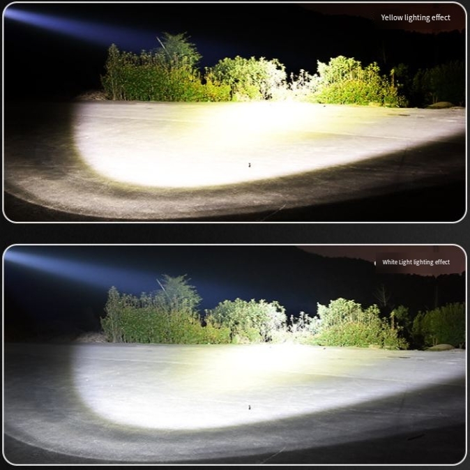 Ultra-high brightness Two Side Solar Handheld Emergencies Flashlight