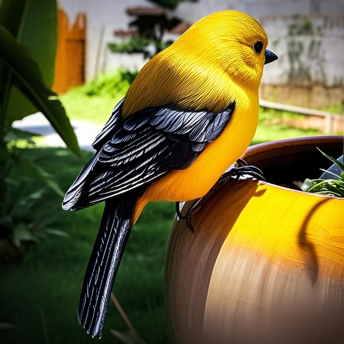 Handmade Garden Bird Decoration