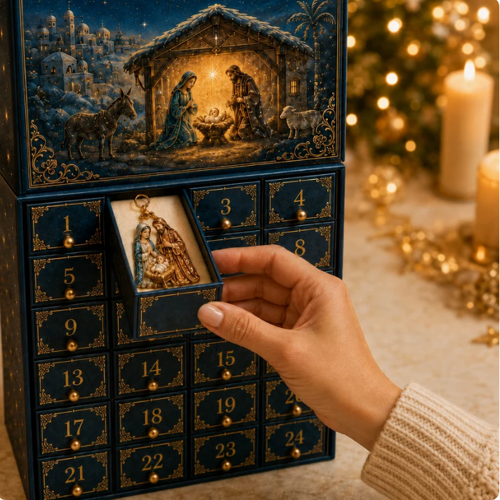 🎄 24-Day Collectible Christmas Ornament Advent Calendar