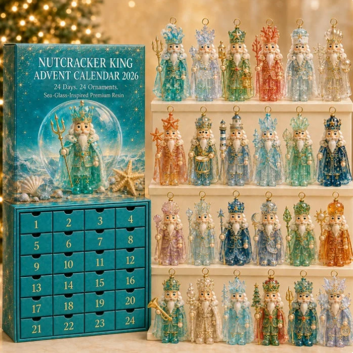 🎄 24-Day Collectible Christmas Ornament Advent Calendar