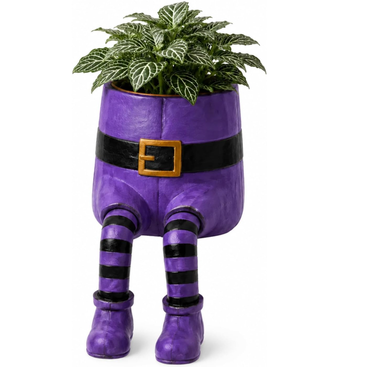 🎃 Halloween Legged Planter Decorations