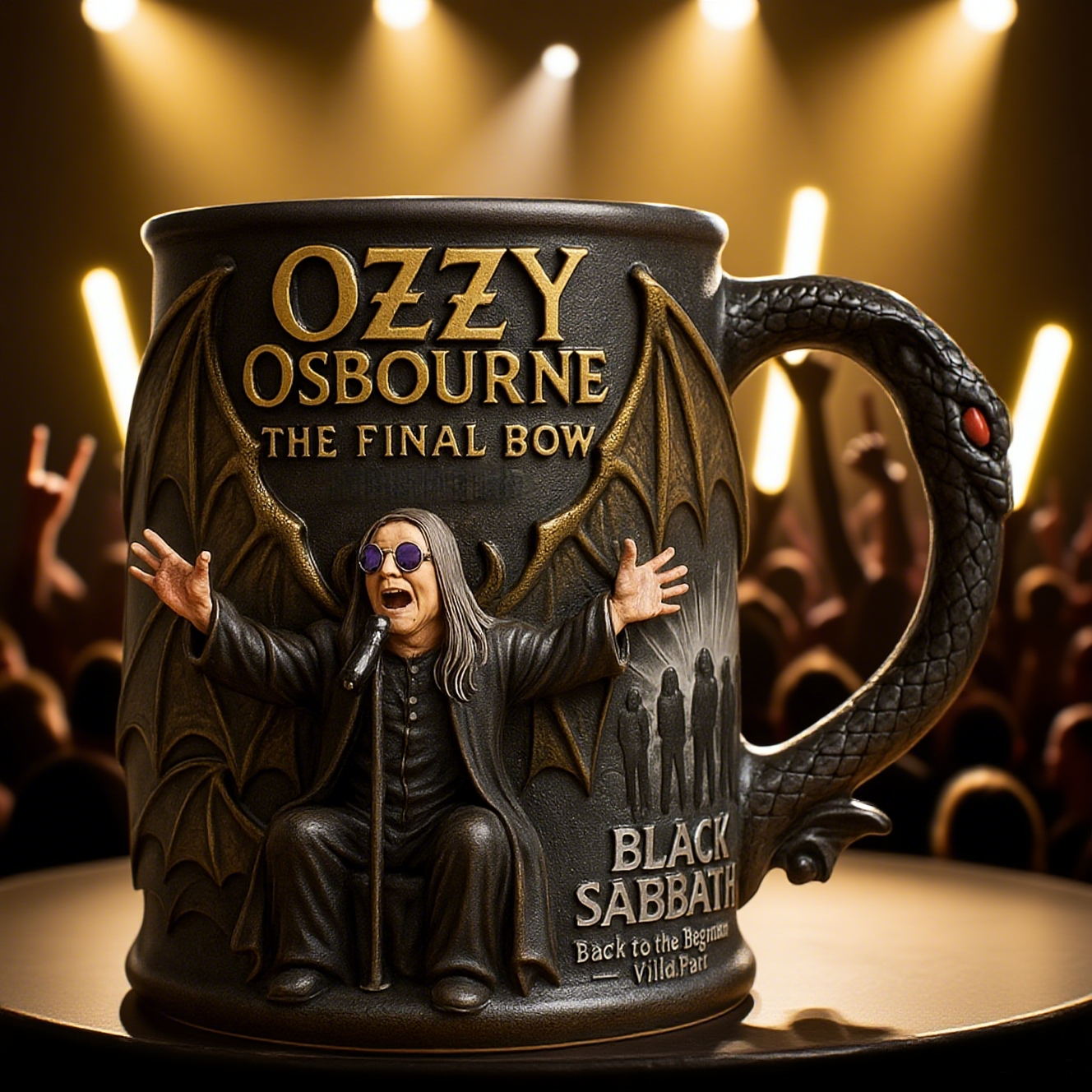 Limited Edition Ozzy Osbourne “Back to the Beginning” Mug
