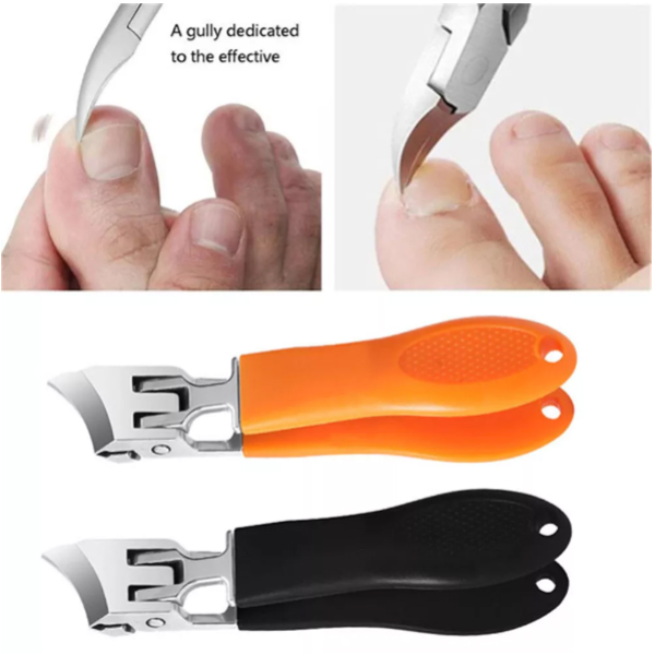 Wide Jaw Opening Anti-Splash Slanted Nail Clipper