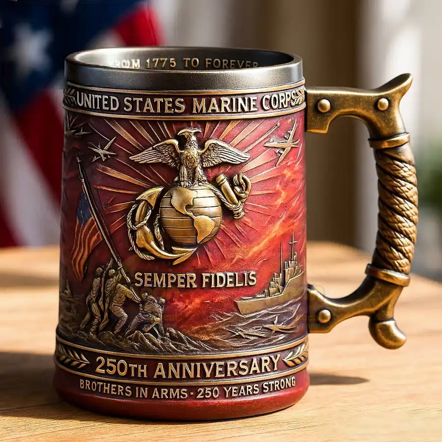 250th Anniversary Military 3D Mug