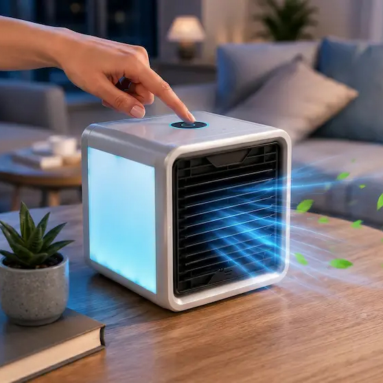 🌬️ Powerful Spray Desktop Air Cooler