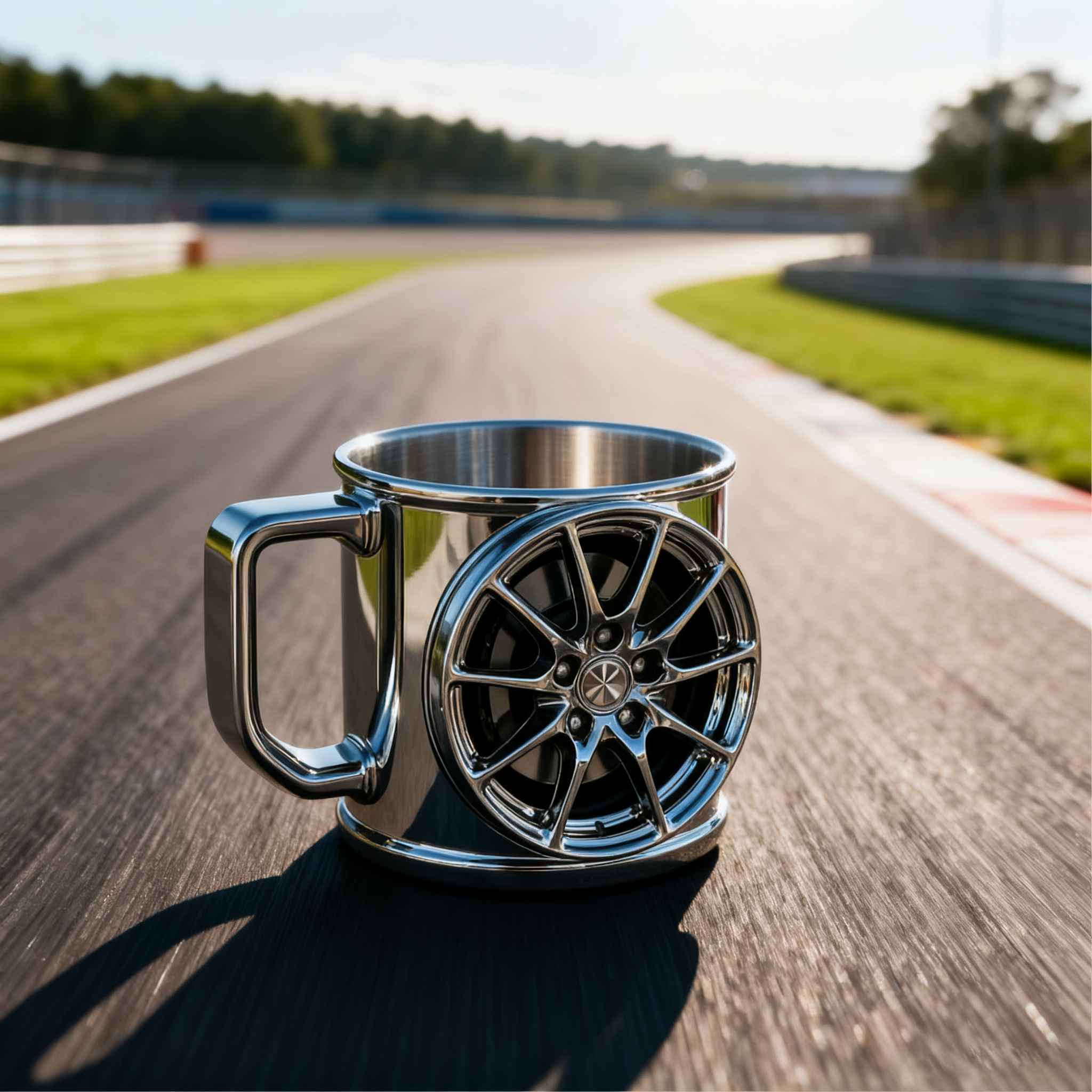 Racing Wheel Mug