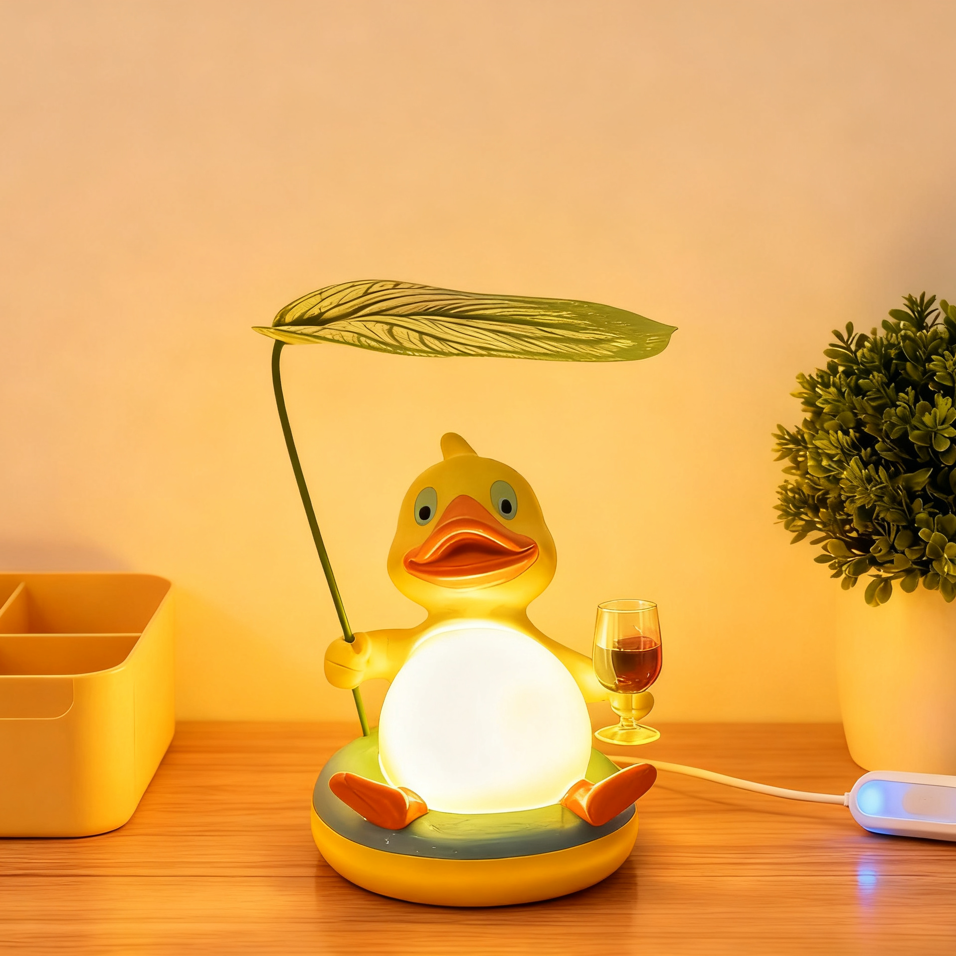 A Little Yellow Duck Night Light