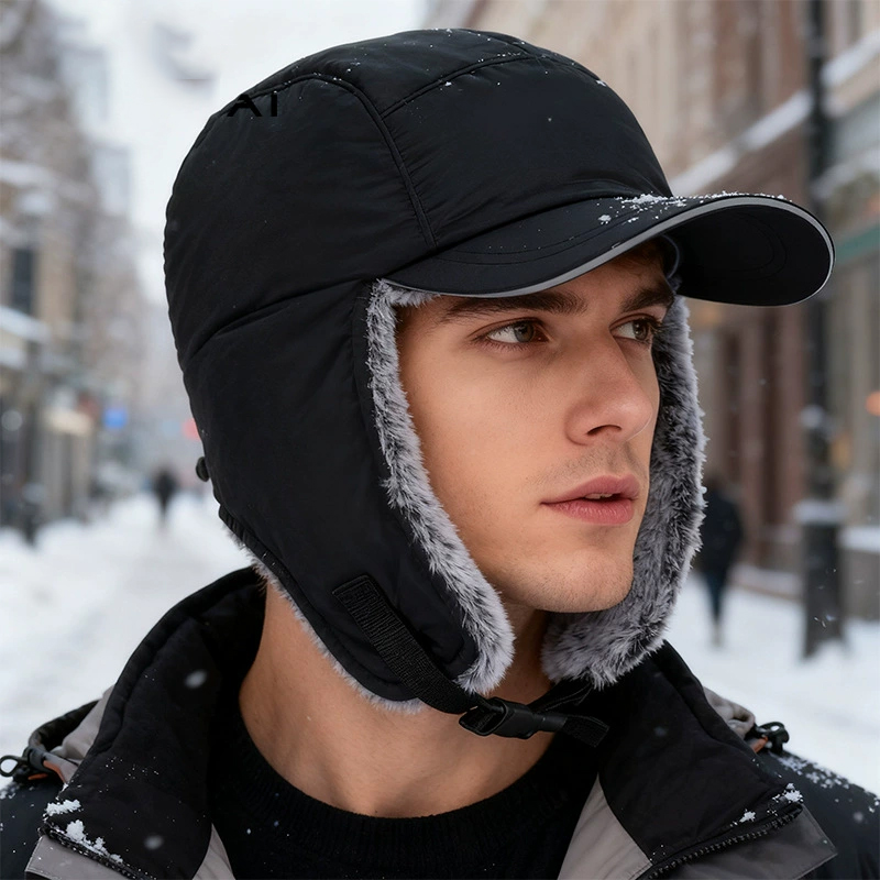 Windproof, Waterproof, Thickened, Warm, Retro-Style Aviator Hat