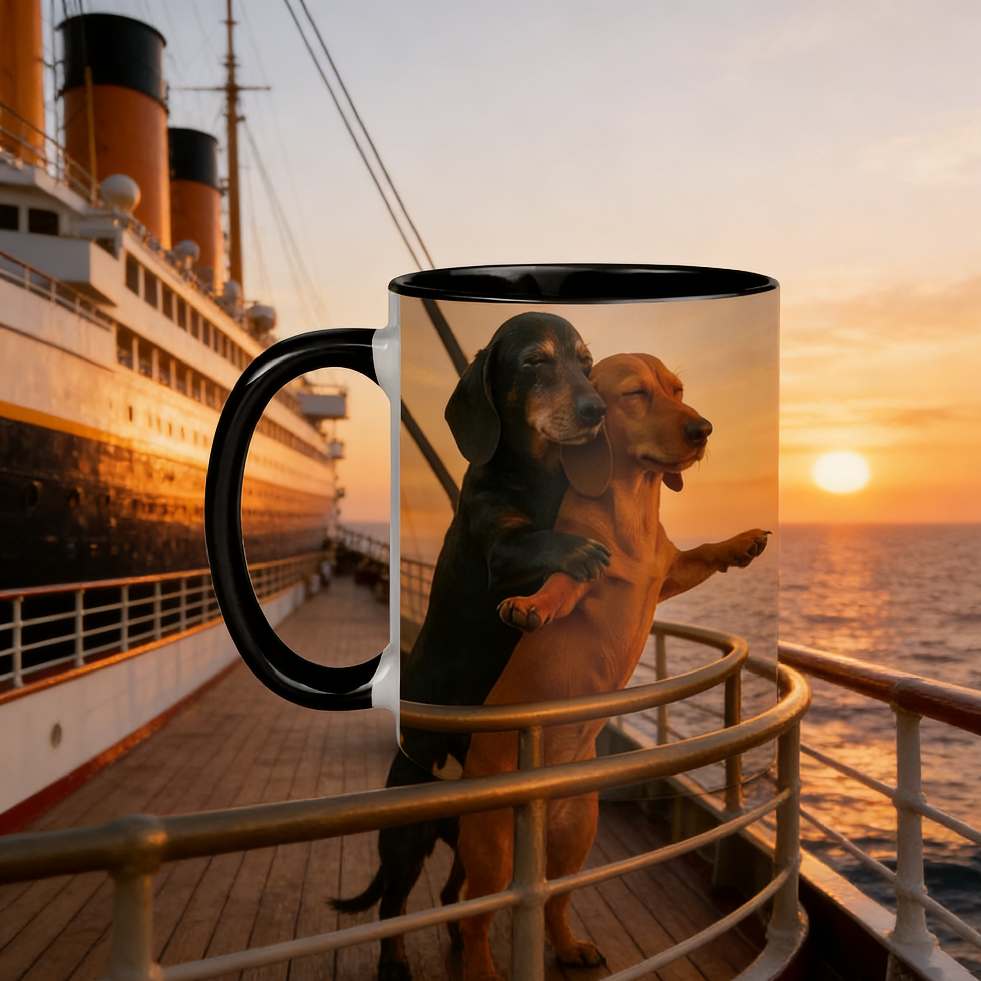 💗Couple Dachshund Love Mug