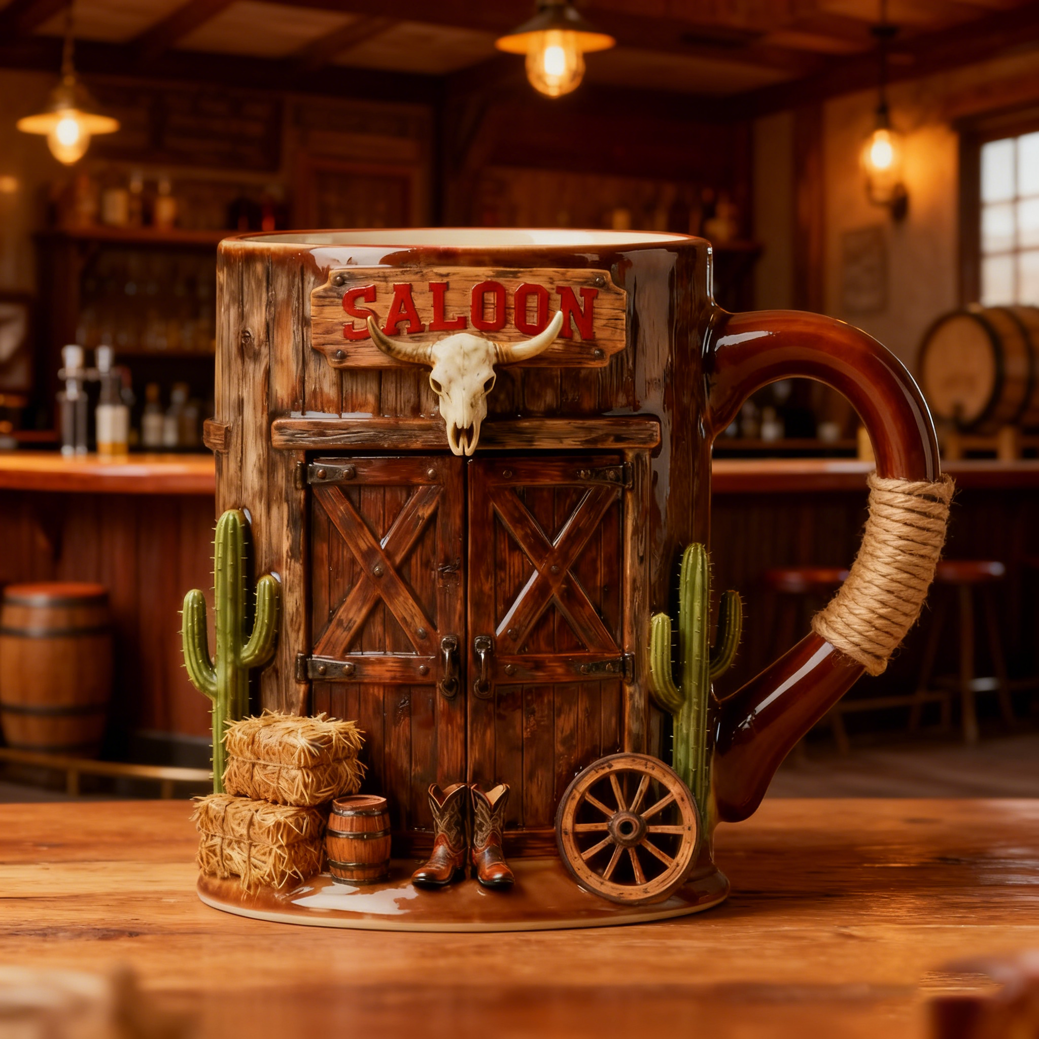 Western Saloon Mug