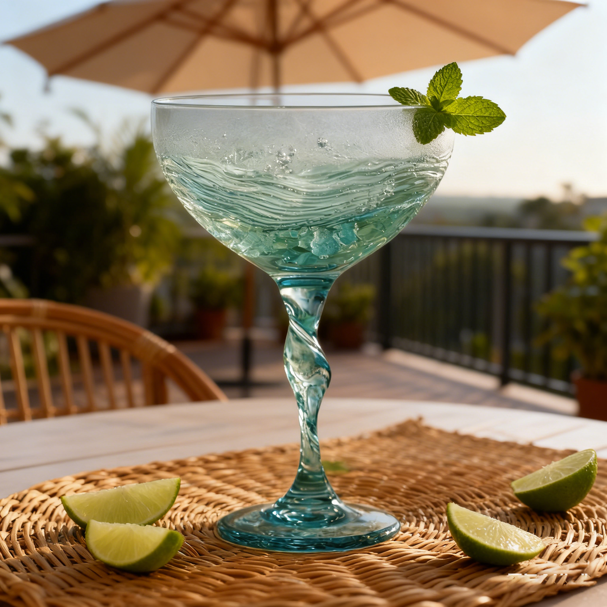 New Year Sale 50% OFF🌊🍷 Ocean Wave Sea Glass Wine Glass