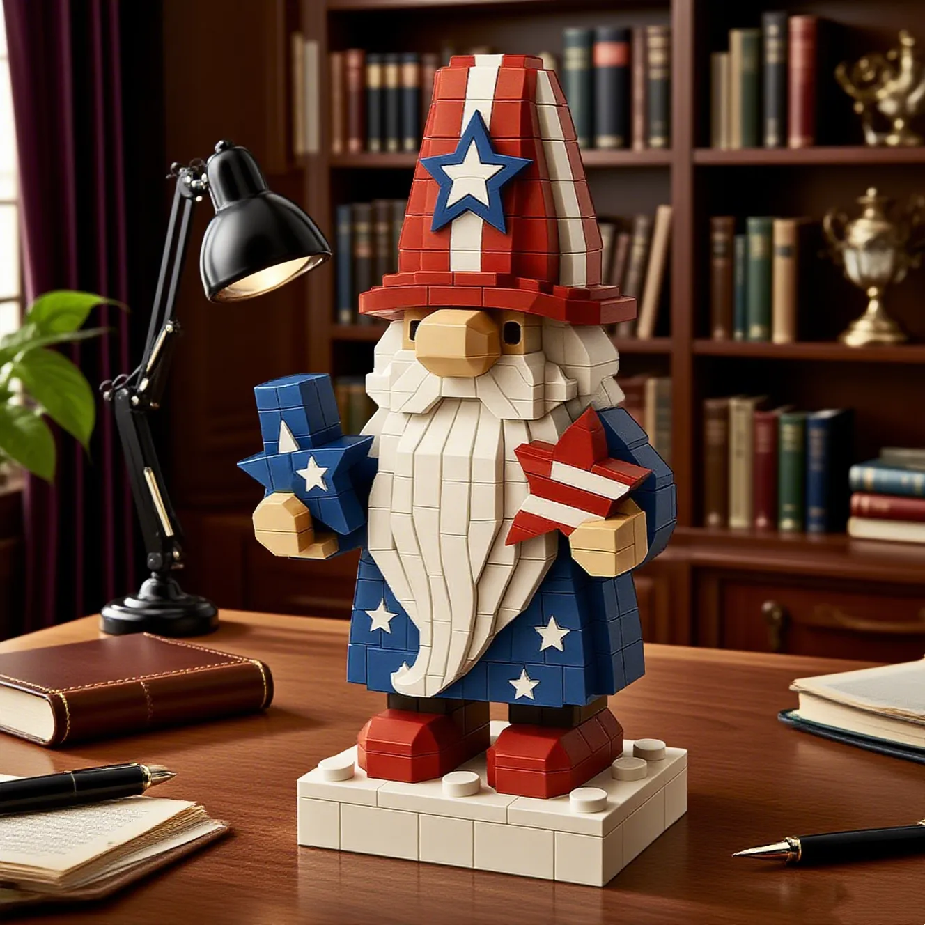 🧙‍♂️American Gnome Brick Model