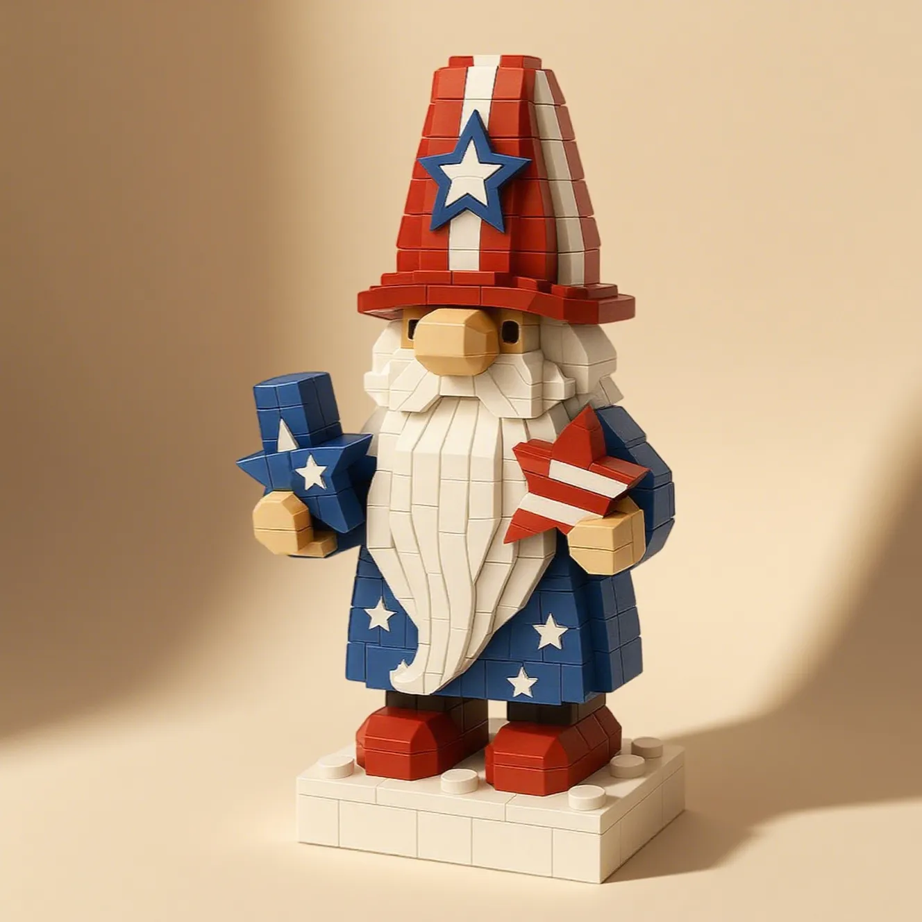 🧙‍♂️American Gnome Brick Model