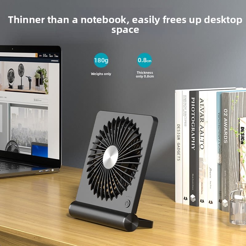 Ultra-Quiet Compact Table Fan