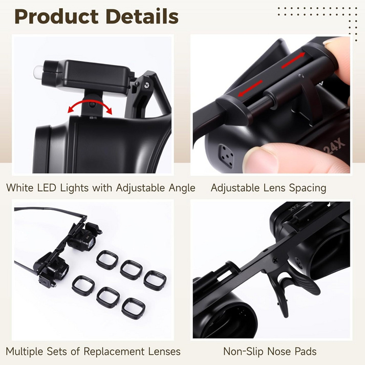 🔍Precision LED Magnifier for Electronics & Crafts