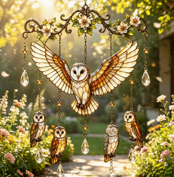 🐦🎐Graceful Hummingbird Wind Chime