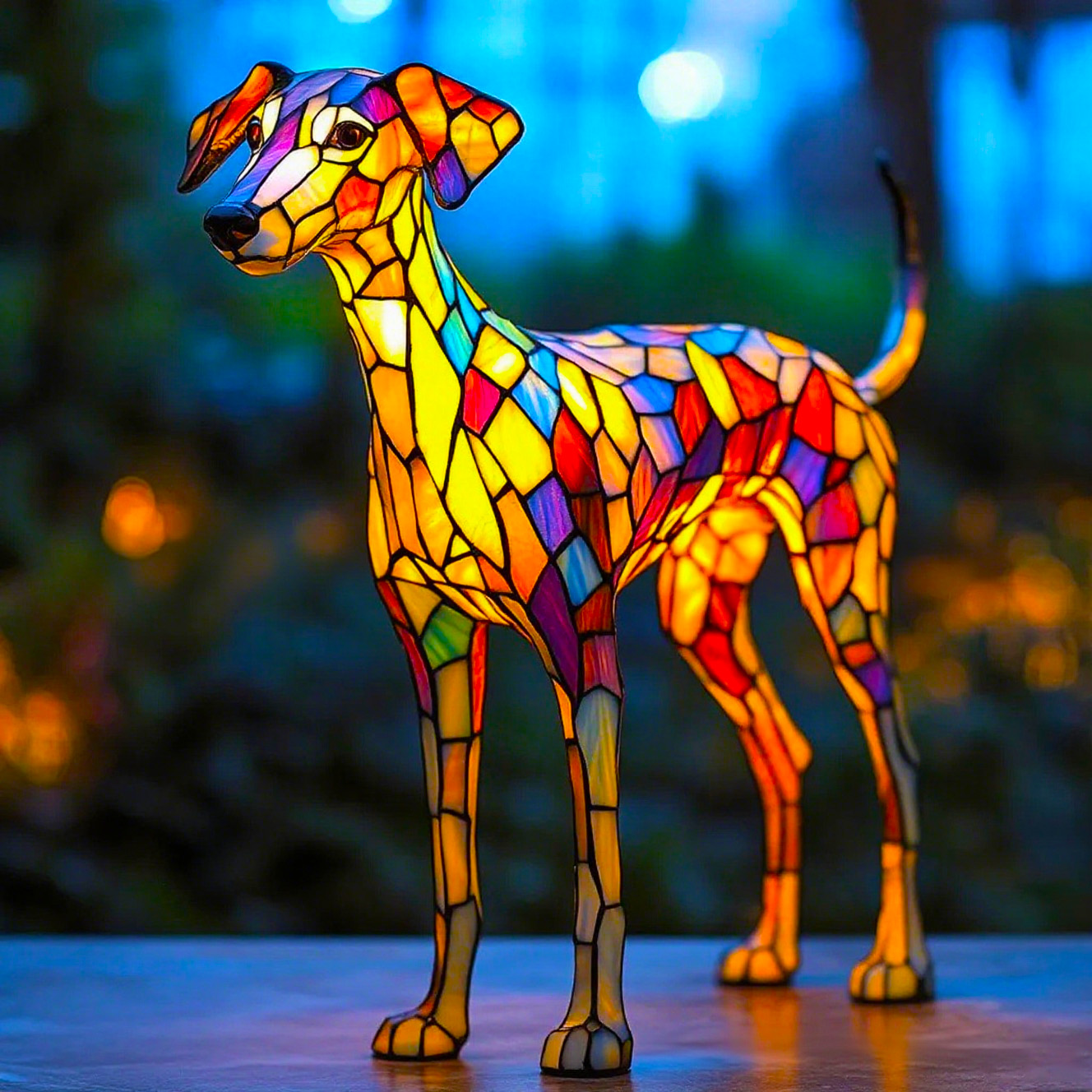 Cute Pet Dog Themed LED Table Lamp