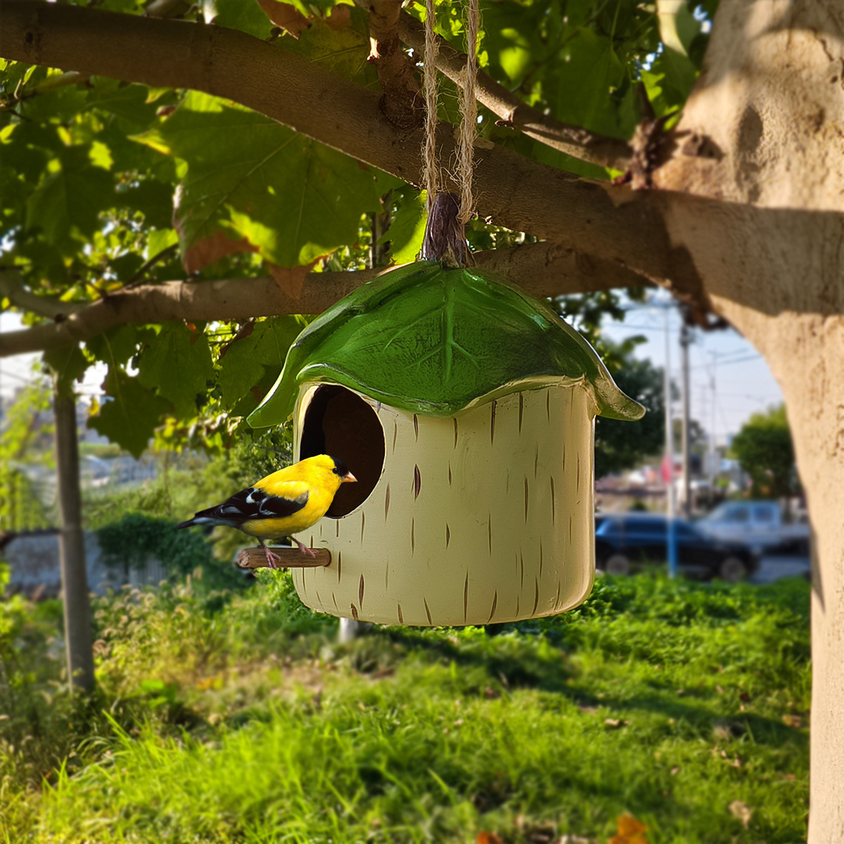 🪺🏡 Gnome Sweet Gnome Birdhouse – Whimsical Shelter Meets Garden Charm! 🐦✨