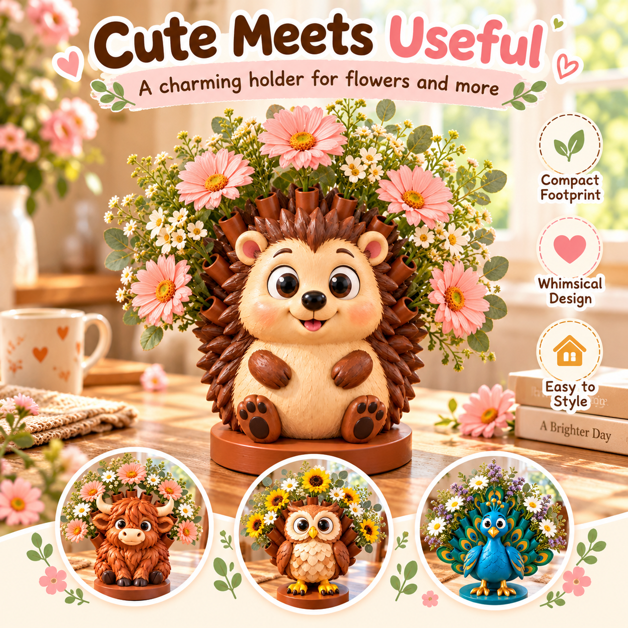 Whimsical Animal Decorative Holder