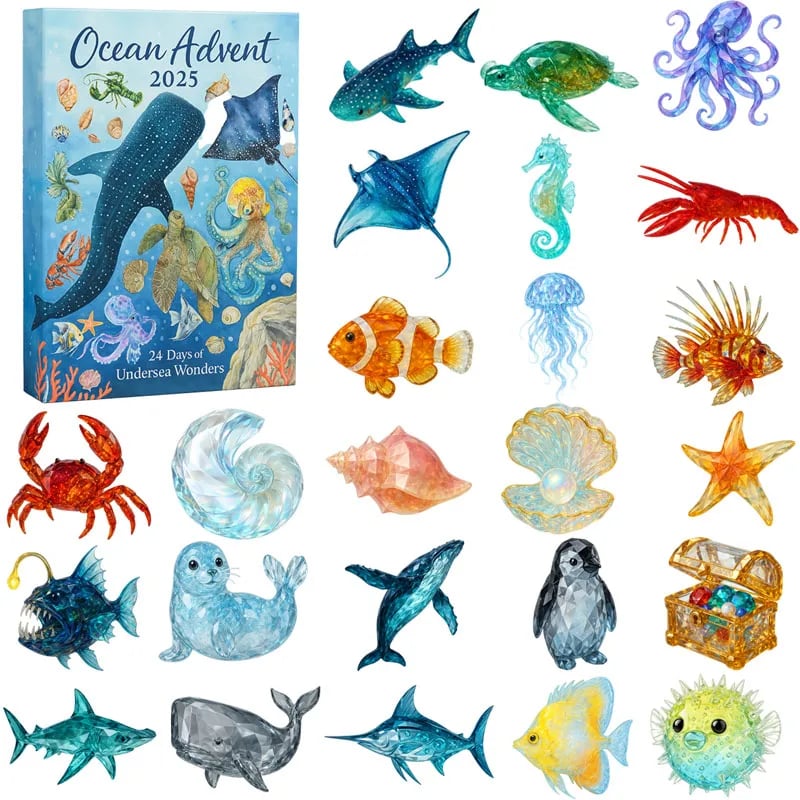 Ocean Advent Calendar 2025 – 24 Days of Undersea Wonders