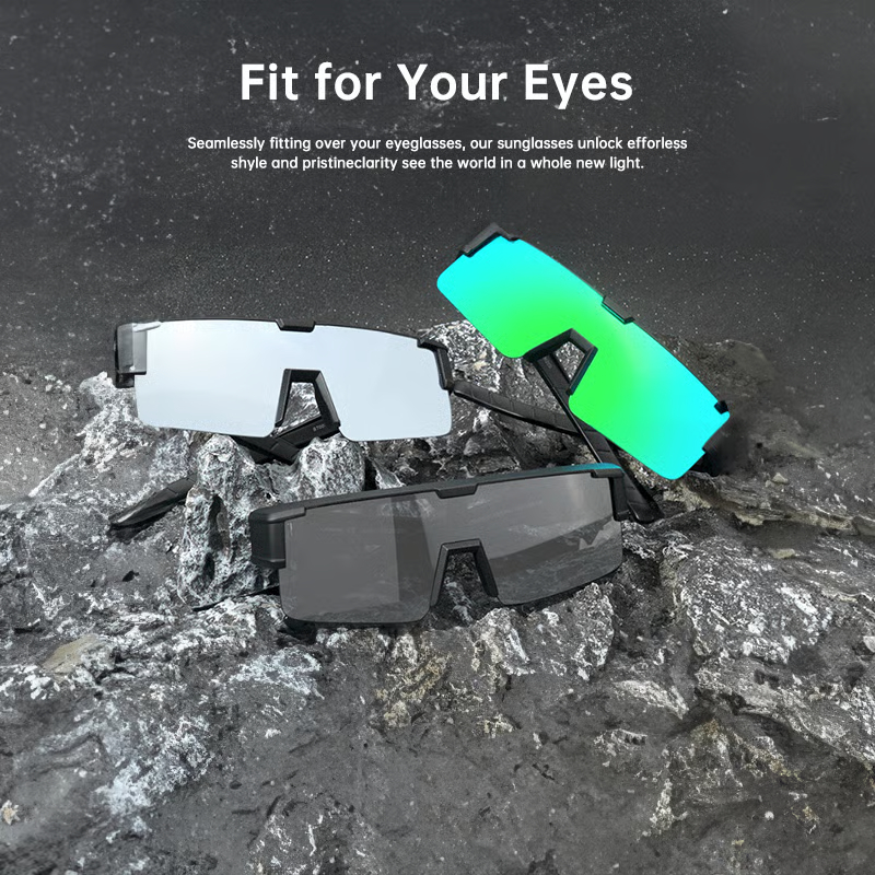 Polarized Fit Over Glasses Sunglasses for Men Women