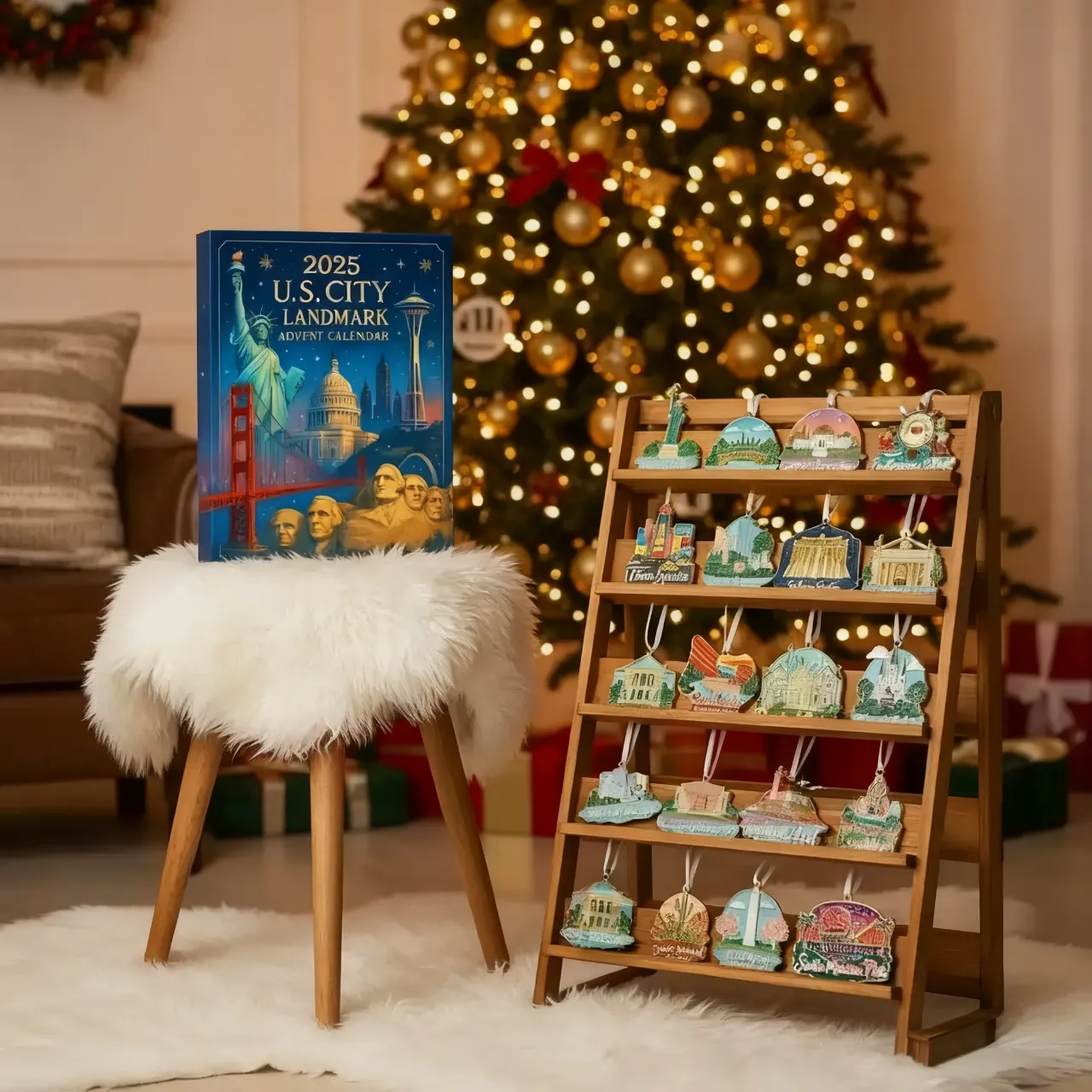 US City Landmark Advent Calendar 2025