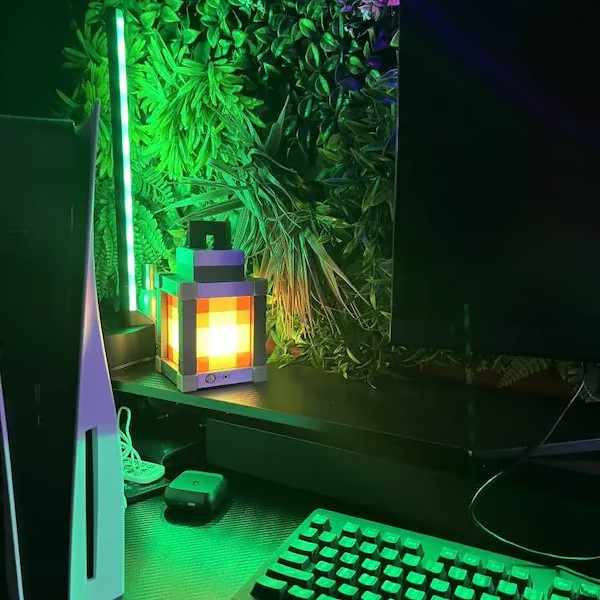 🔥Summer Sale 49% OFF - Pixelated Night Light Lantern