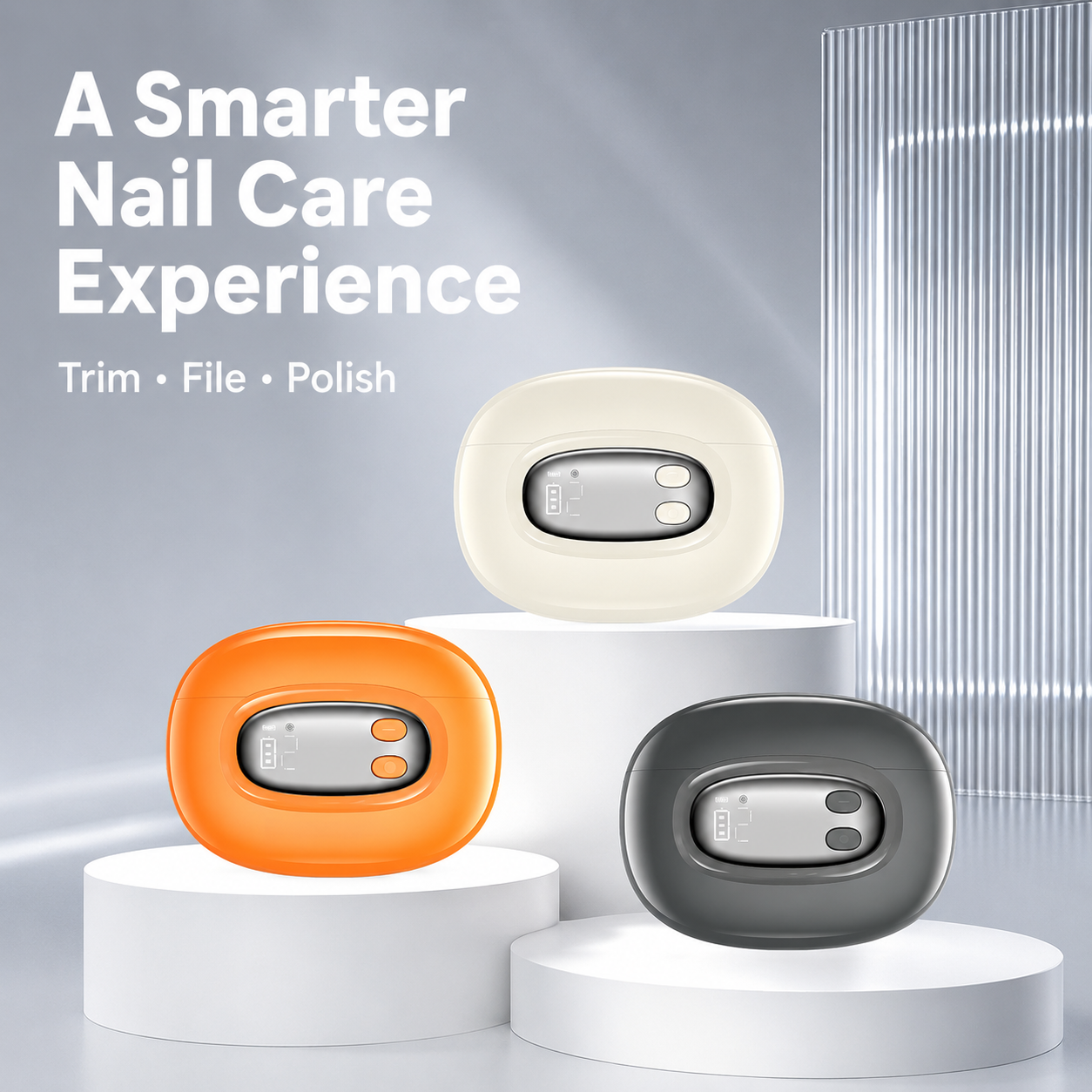 Senior Electric Nail Clipper with Adjustable Blade & Magnifier