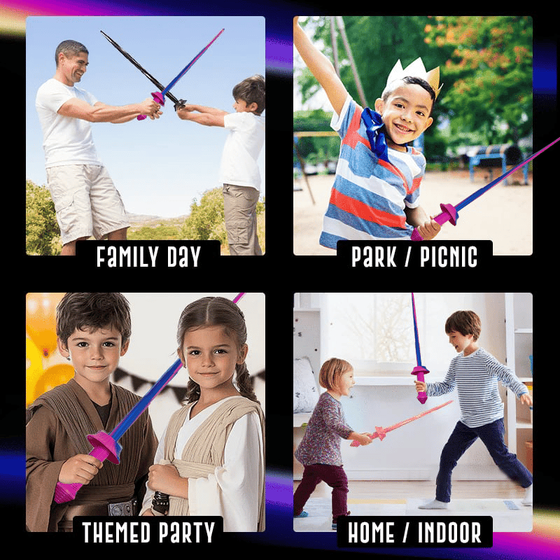 Cool 3D Spiral Flip-Out Sword