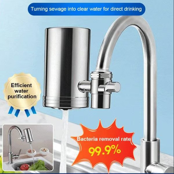 Stainless Steel Reusable Water Purifier
