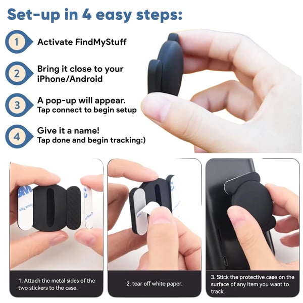 ✨🔥Mini GPS Tracker - Not Just a GPS Car Tracker. Your Everything Finder