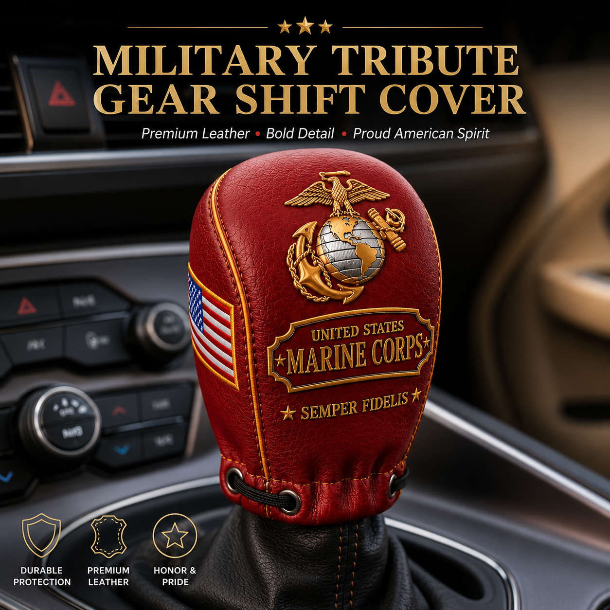🇺🇸 Last Day Promo: 49% OFF 🎖️Military Tribute Gear Shift Cover Collection