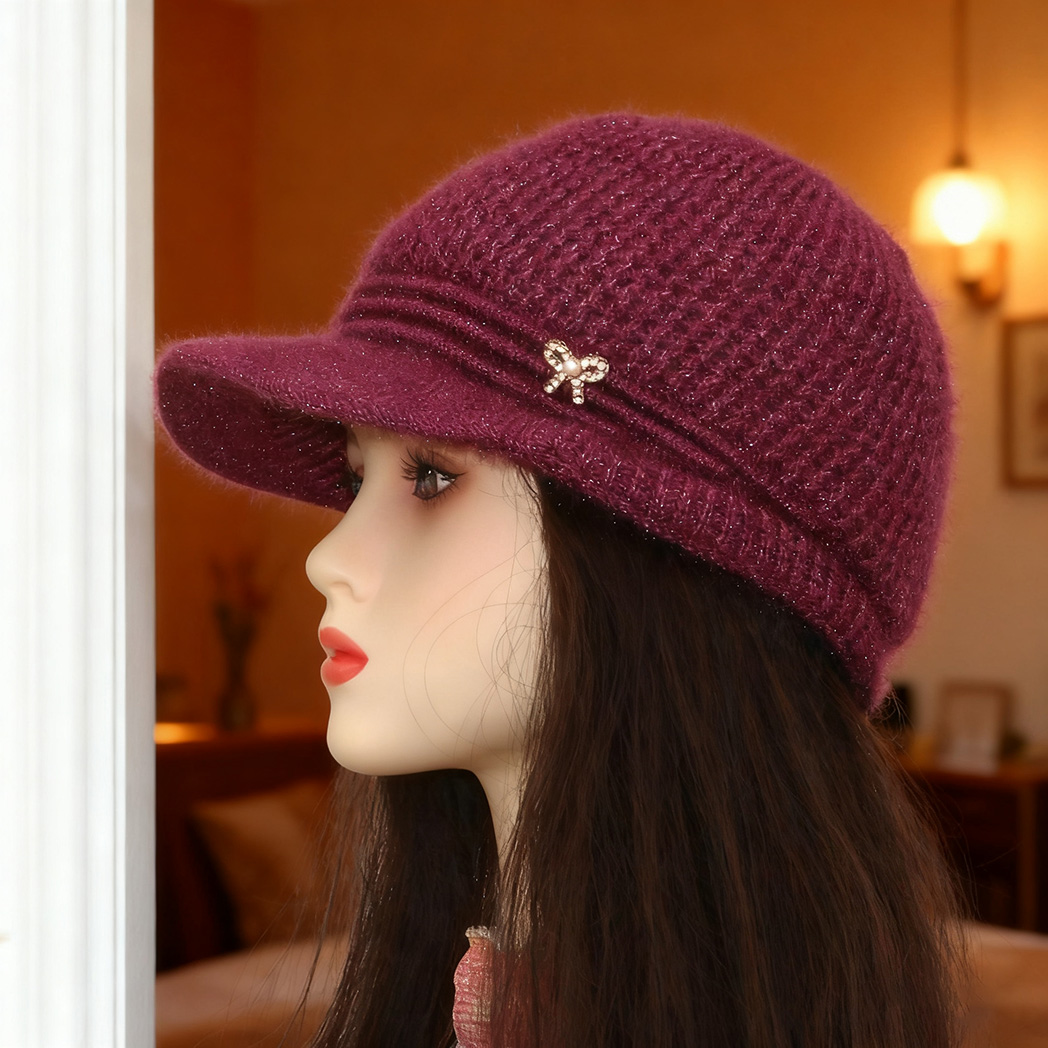 Women's Brimmed Winter hat