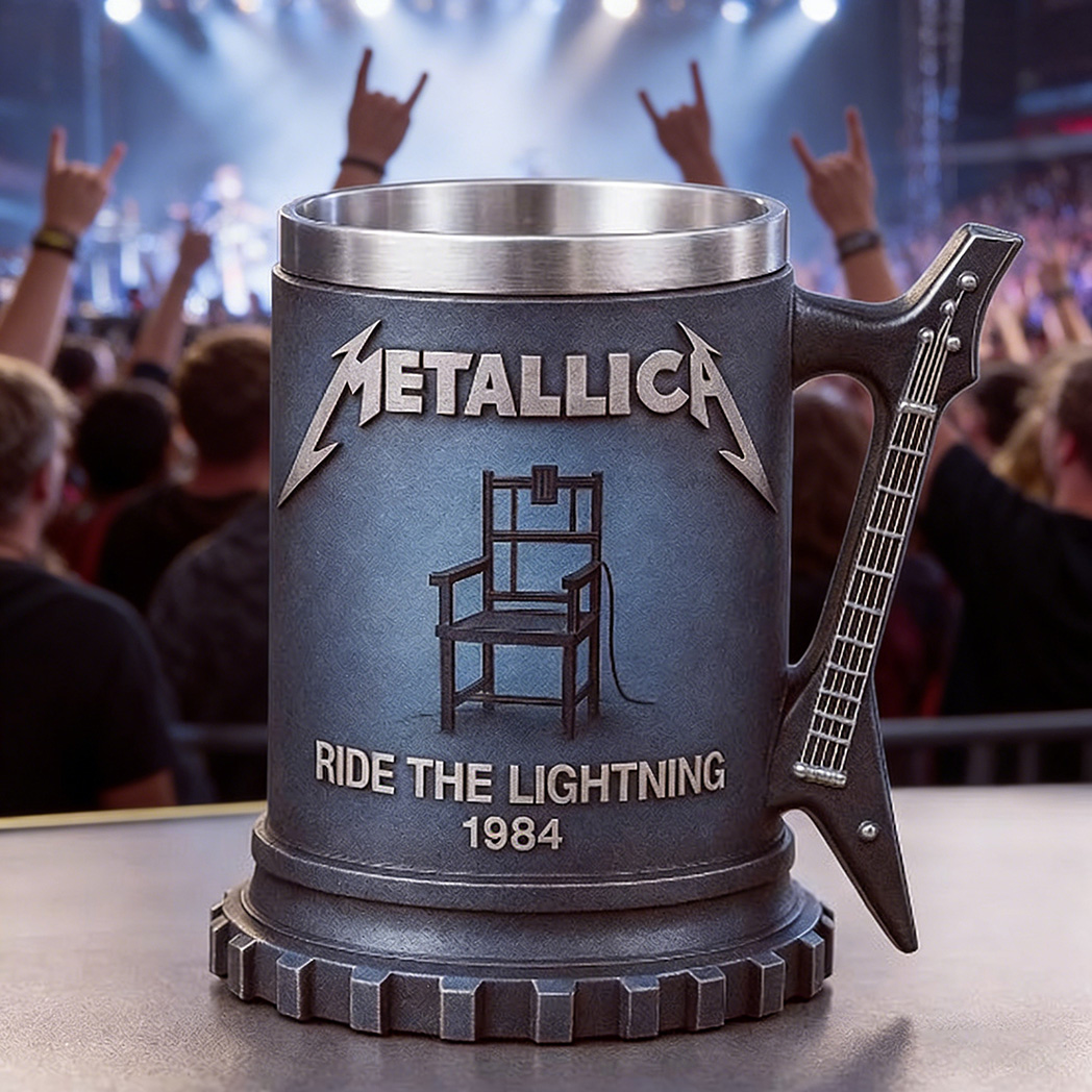 Metallica Ride The Lightning 3D Mug