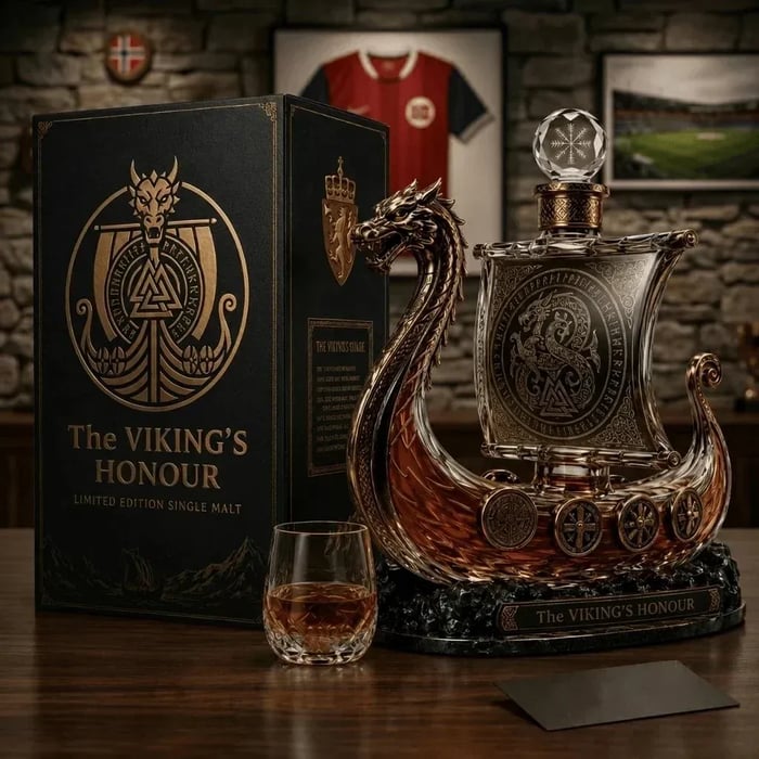 ⚔️The Viking's Honour - Limited Edition Crystal Whiskey Decanter
