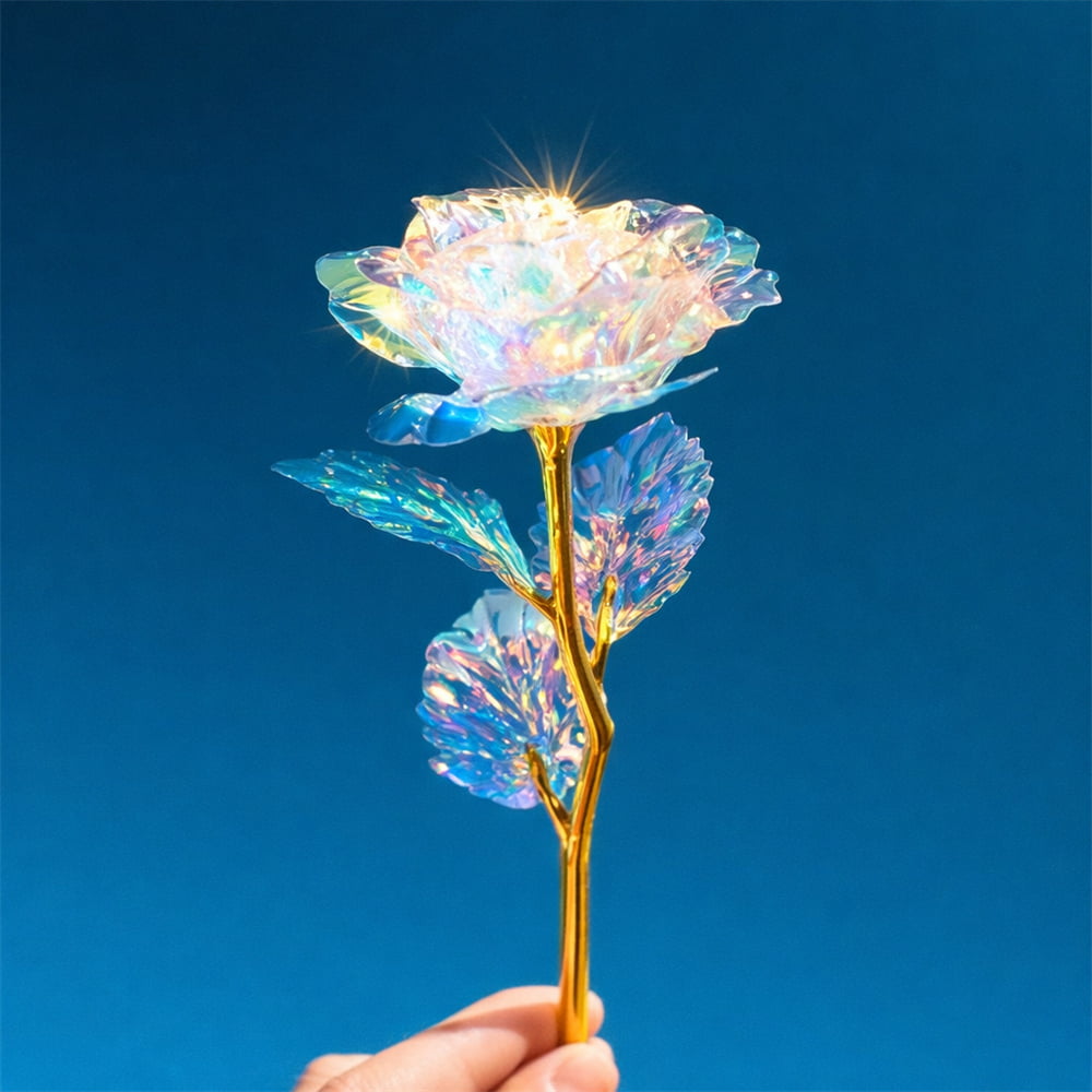 💐Colorful Crystal Rose – Mother‘s Day Gift