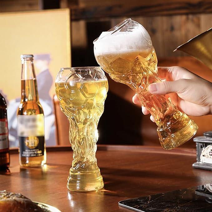 World Cup Trophy Whiskey Bottle Decanter Set