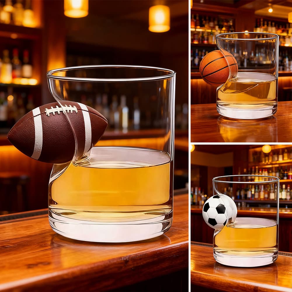 Creative Whiskey Glasses With Balls