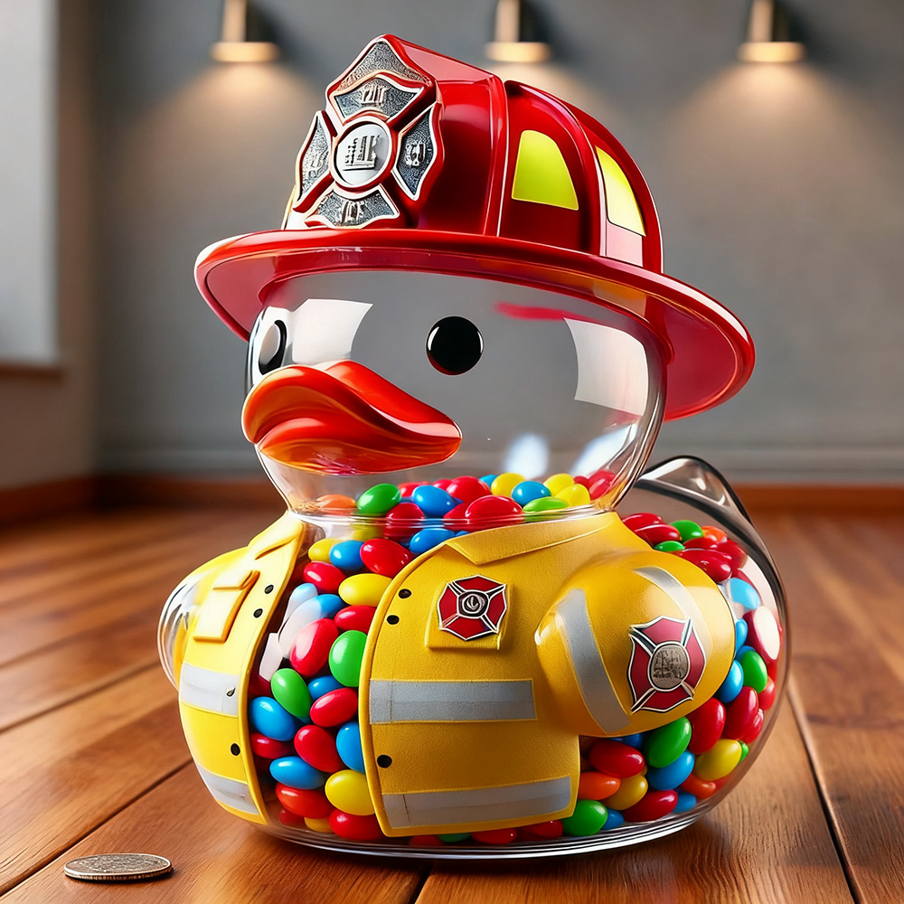 Everyday Hero Duck Candy Jar