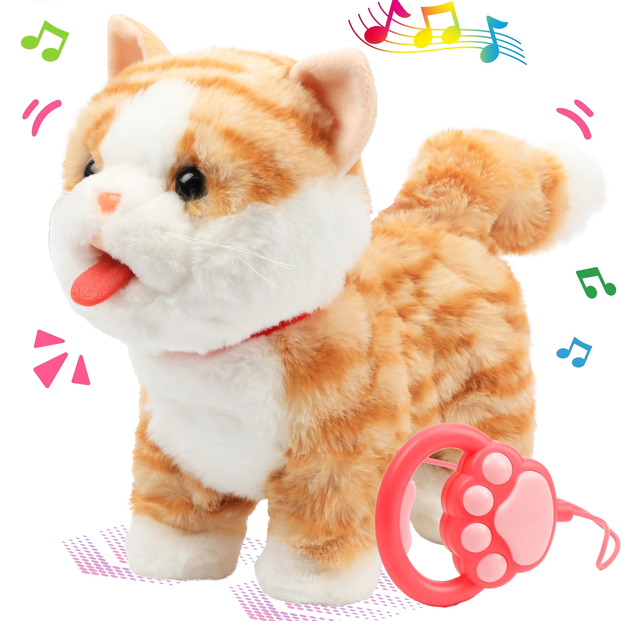Walking Kitty Plush Toy