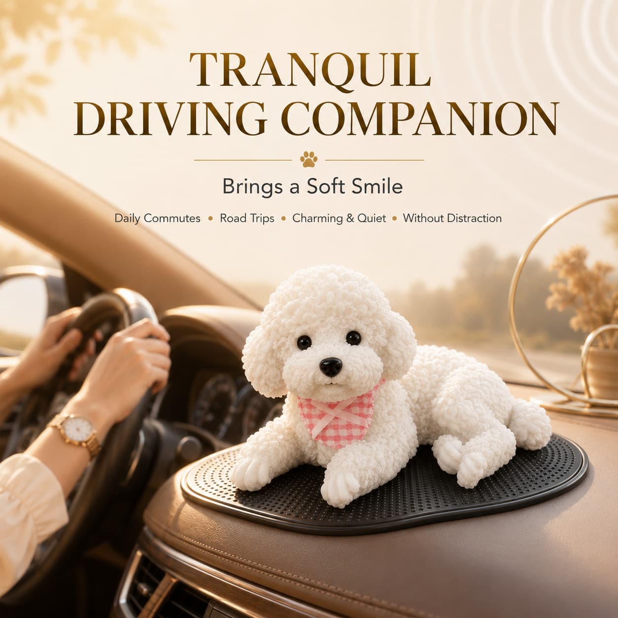 🐶 Wiggly Teddy Puppy Dashboard Companion