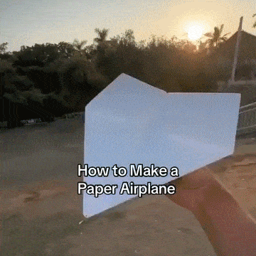 RC Paper Airplane Kit with Gyro Stabilizer