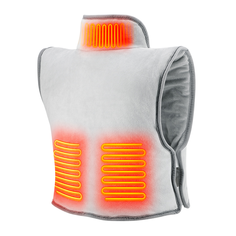 🔥 Wearable Heating Pad Vest – 5-Zone Heated Back & Waist Warmer with 3 Heat Settings