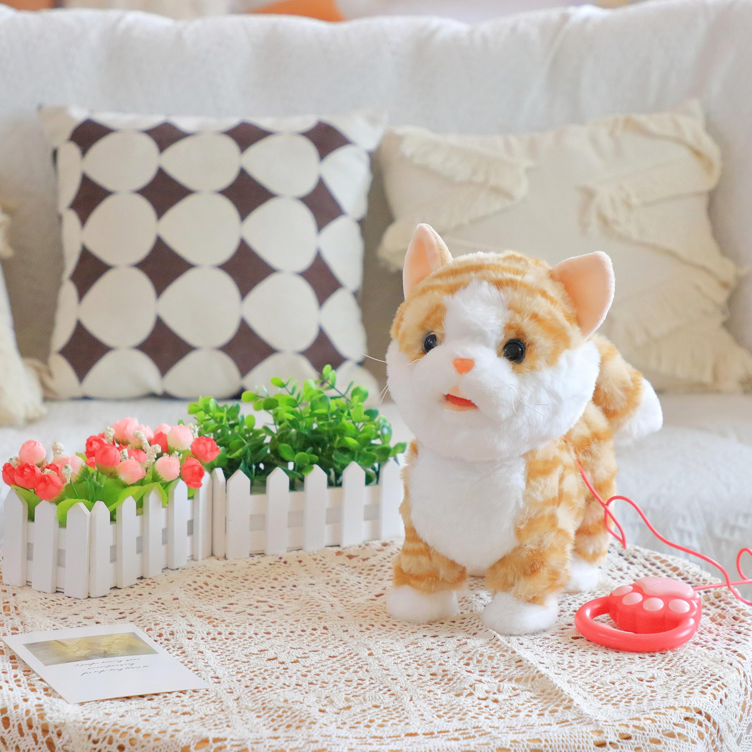 Walking Kitty Plush Toy