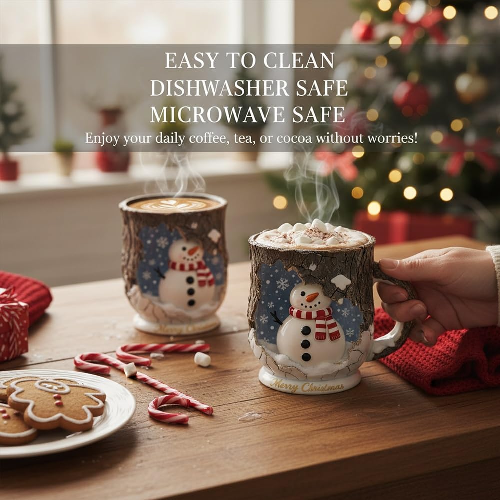 Christmas Themed Mugs Collection