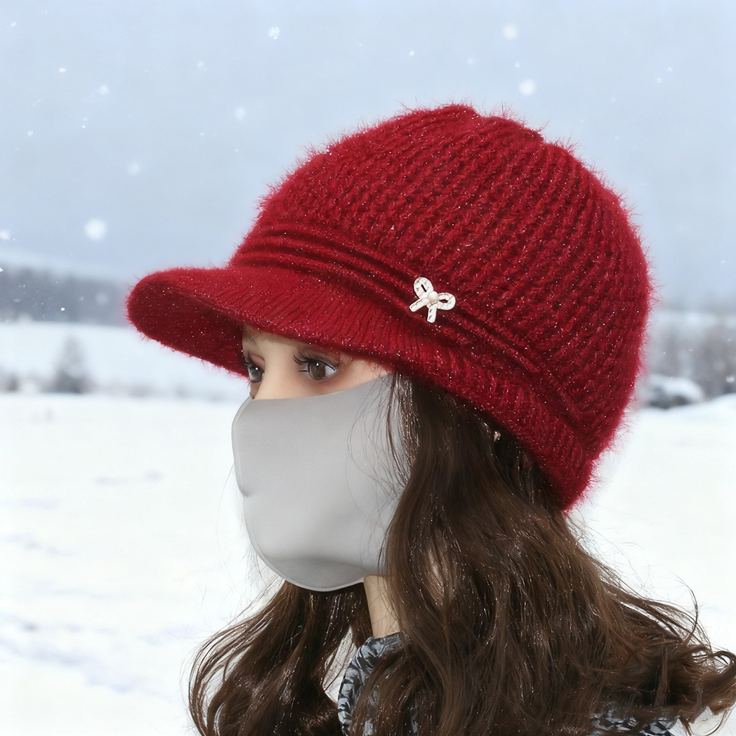Women's Brimmed Winter hat