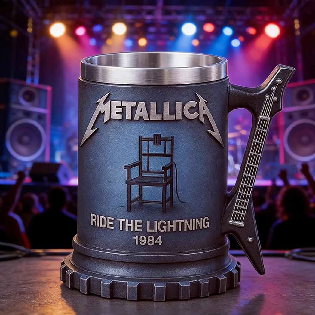Metallica Ride The Lightning 3D Mug