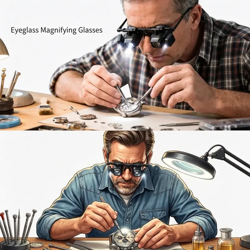 🔍Precision LED Magnifier for Electronics & Crafts