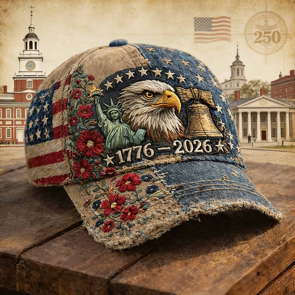 🏆US 250th Anniversary Casual Hat