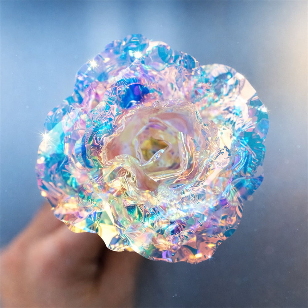 💐Colorful Crystal Rose – Mother‘s Day Gift